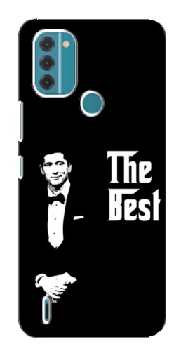 Силиконовый чехол с изображением "Best Футболист" для Nokia C31