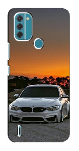 Чехол с печатью "BMW белая" для Nokia C31