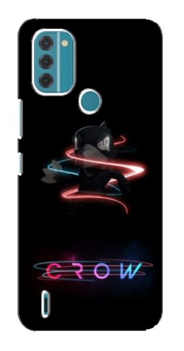 Силиконовый чехол с изображением "Brawl Crow" для Nokia C31