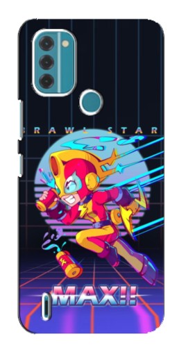 Чехол с печатью "Brawl MAX" для Nokia C31