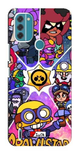 Силиконовый чехол с изображением "Brawl заставка" для Nokia C31