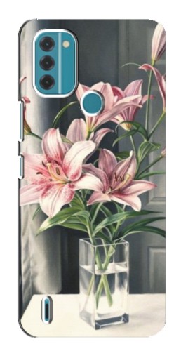 Чехол с принтом "Букет лилии" для Nokia C31