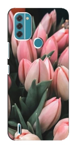 Чехол с принтом "Букет тюльпанов" для Nokia C31