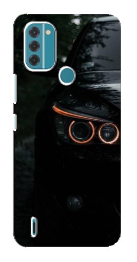 Чехол с печатью "Черный БМВ" для Nokia C31
