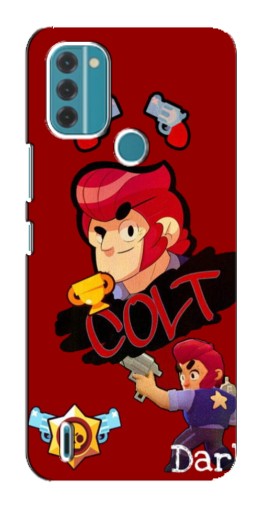 Чехол с печатью "Dark Colt" для Nokia C31
