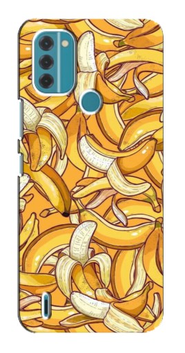 Чехол с печатью "Фон бананов" для Nokia C31