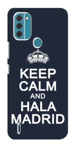 Чехол с картинкой "Hala Madrid" для Nokia C31