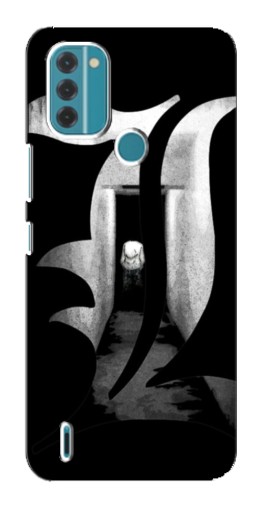 Силиконовый чехол с изображением "Инициали Лоулайта" для Nokia C31