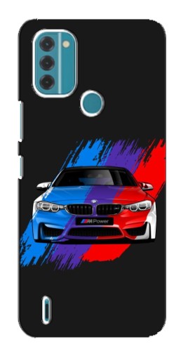 Чехол с принтом "Красочный BMW" для Nokia C31