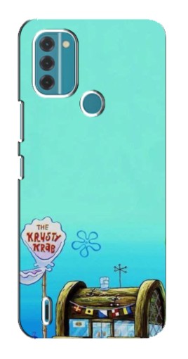 Чехол с принтом "Krusty Krab" для Nokia C31