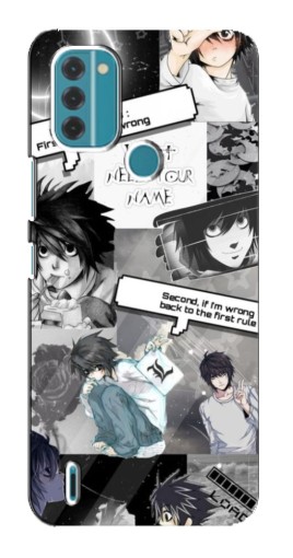 Чехол с картинкой "L - Death note" для Nokia C31