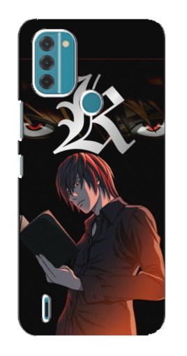 Силиконовый чехол с изображением "Лайт Ягами Death Note" для Nokia C31