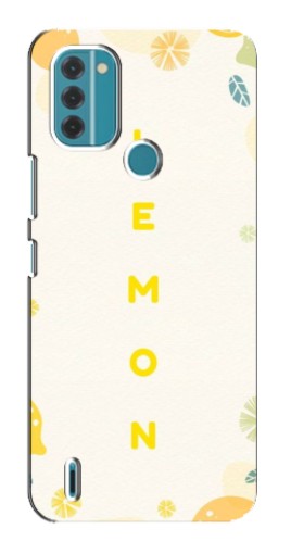 Силиконовый чехол с изображением "Lemon" для Nokia C31
