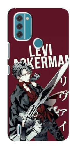 Силиконовый чехол с изображением "levi Ackerman" для Nokia C31
