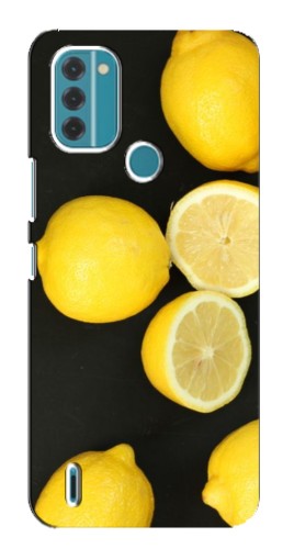 Силиконовый чехол с изображением "Лимонный стиль" для Nokia C31