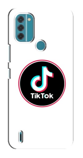 Чехол с принтом "Лого Тик Ток" для Nokia C31