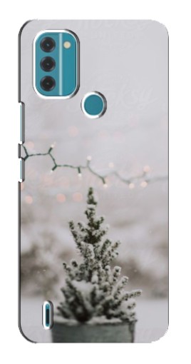 Чехол с печатью "Маленькая елка" для Nokia C31