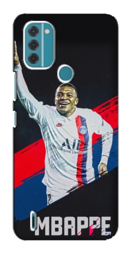 Силиконовый чехол с изображением "Mbappe в ПСЖ" для Nokia C31
