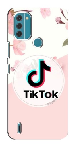 Чехол с печатью "Нежный принт" для Nokia C31