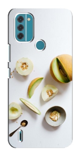 Чехол с печатью "Обед из дынь" для Nokia C31