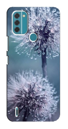 Чехол с картинкой "Одуванчик с капельками" для Nokia C31