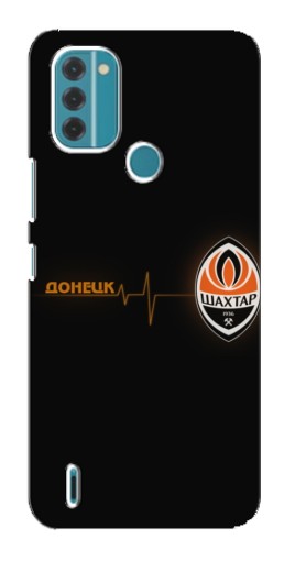 Чехол с принтом "Шахтер в сердце" для Nokia C31