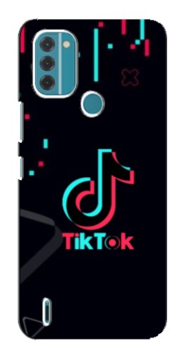 Чехол с принтом "Стиль TikTok" для Nokia C31