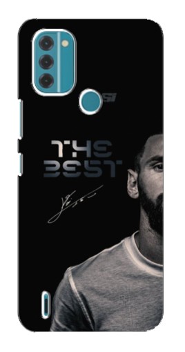 Чехол с картинкой "The Best Messi" для Nokia C31