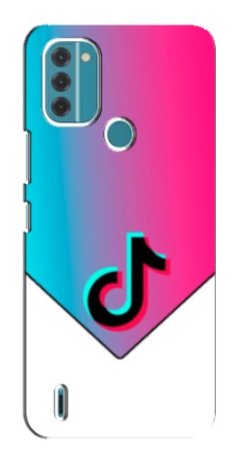 Чехол с картинкой "Tiktok Logo" для Nokia C31