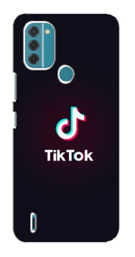 Чехол с принтом "TikTok темный" для Nokia C31