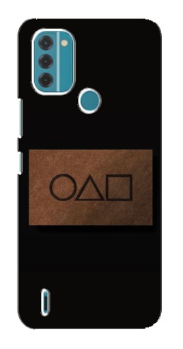 Чехол с принтом "Визитка игра в кальмара" для Nokia C31