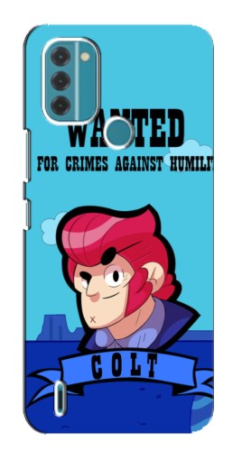 Чехол с картинкой "WANTED COLT" для Nokia C31