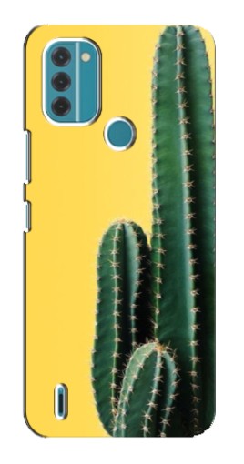 Чехол с картинкой "Яркий кактус" для Nokia C31