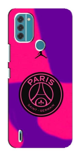 Чехол с картинкой "Яркий лого PSG" для Nokia C31
