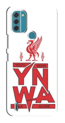 Силиконовый чехол с изображением "YNWA" для Nokia C31