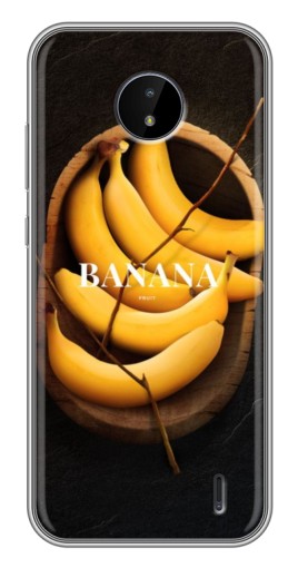Чехол с печатью "Banana" для Nokia C20