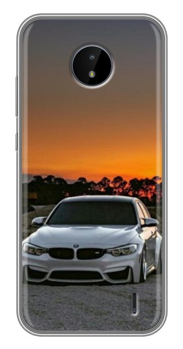 Чехол с печатью "BMW белая" для Nokia C20
