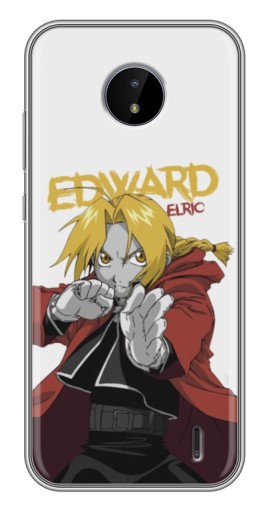 Силиконовый чехол с изображением "Боевй Erlic" для Nokia C20