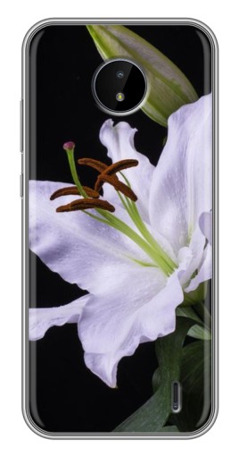 Чехол с печатью "Большая лилия" для Nokia C20