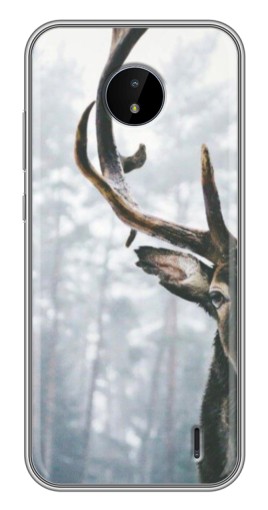 Чехол с картинкой "Большой олень" для Nokia C20