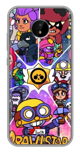 Чехол с принтом "Brawl заставка" для Nokia C20