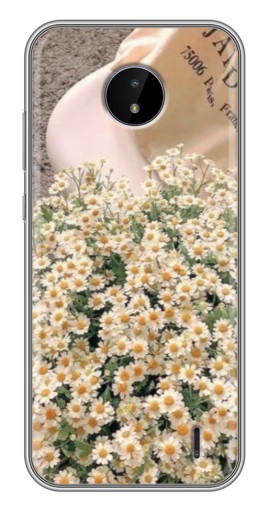Чехол с принтом "Букет ромашек" для Nokia C20
