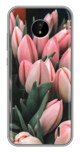 Чехол с принтом "Букет тюльпанов" для Nokia C20