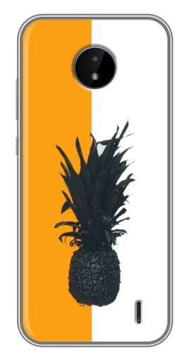 Чехол с печатью "Черный Ананас" для Nokia C20