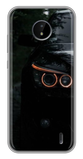 Чехол с печатью "Черный БМВ" для Nokia C20