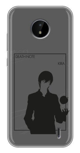 Силиконовый чехол с изображением "Death Note Кира" для Nokia C20