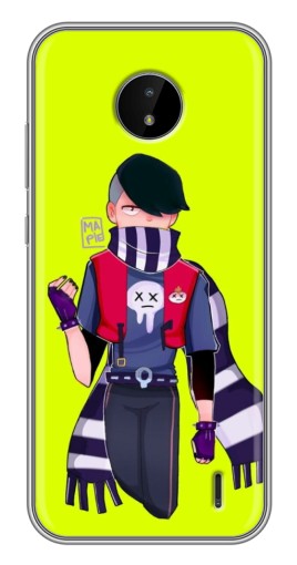 Силиконовый чехол с изображением "edgard brawl stars" для Nokia C20