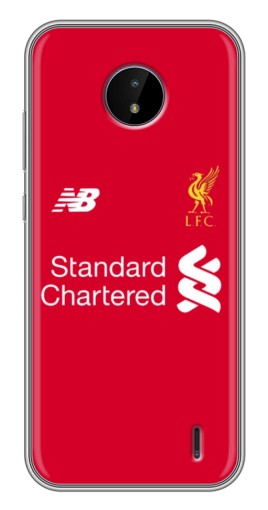 Чехол с печатью "Форма Liverpool" для Nokia C20