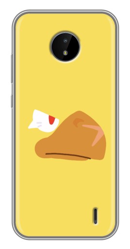 Чехол с принтом "Gold Crow" для Nokia C20