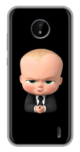 Силиконовый чехол с изображением "Хитрый Босс" для Nokia C20